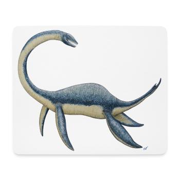 Dinosaure Plesiosaurus - Tapis de souris (format paysage) - blanc - Devant
