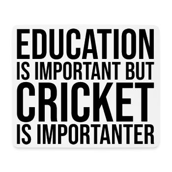 Cricket - Mouse Pad (horizontal) - white - Front