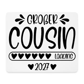 Großer Cousin 2027 loading - Mousepad (Querformat) - Weiß - Vorne