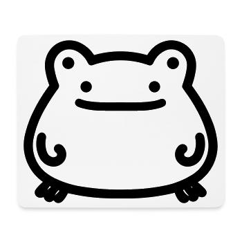 frog - Mouse Pad (horizontal) - white - Front