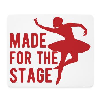 Musical Theatre Made For The Stage Theater Design - Mouse Pad (horizontal) - white - Front