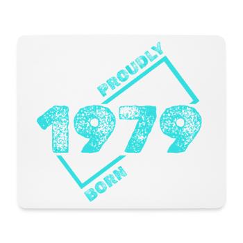 Geboren 1979 - Mousepad (Querformat) - Weiß - Vorne