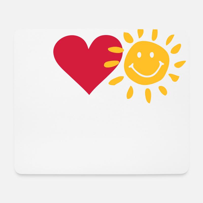 sun - Mouse Pad (horizontal) - white