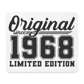 1968 Original vintage vintage cadeau d’anniversaire - Tapis de souris (format paysage) - blanc - Devant