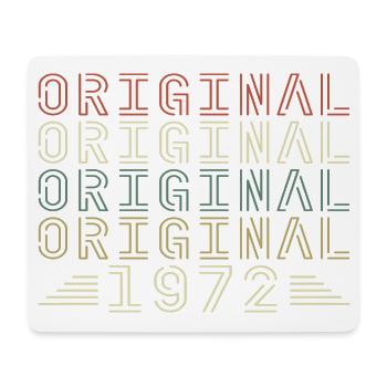 Original 1972 Vintage Retro Geburtstagsgeschenk - Mousepad (Querformat) - Weiß - Vorne