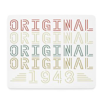 Original 1948 Vintage Retro Birthday Gift - Mouse Pad (horizontal) - white - Front