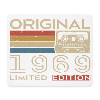 Cadeau Anniversaire 1969 Rétro 1969 - Vintage 1969 - Tapis de souris (format paysage) - blanc - Devant