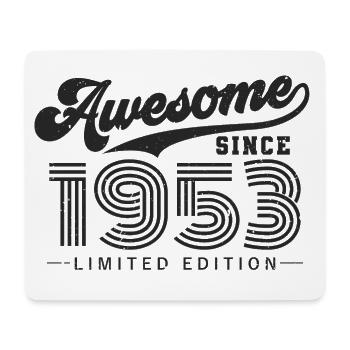 Great since 1953 Vintage Birthday Gift - Mouse Pad (horizontal) - white - Front
