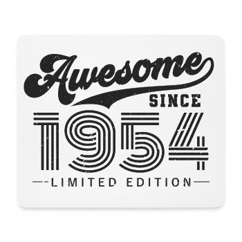 Great since 1954 Vintage Birthday Gift - Mouse Pad (horizontal) - white - Front