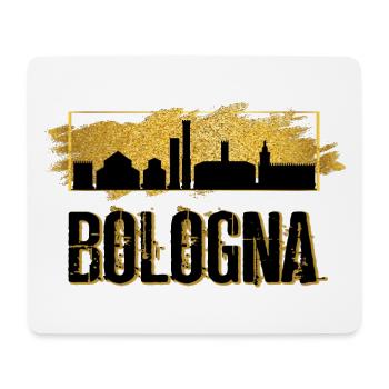 Bologna Italy City Skyline Home Love Gold - Mouse Pad (horizontal) - white - Front
