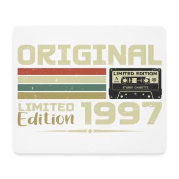 Retro 1997 Birthday Gift Born in 1997 Original - Mouse Pad (horizontal) - white - Front