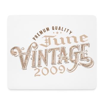 June 2009 Vintage 15th Anniversary Gift 2009 - Mouse Pad (horizontal) - white - Front