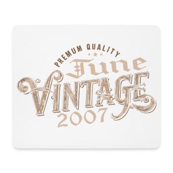 Juni 2007 Vintage Geschenk zum 17-jährigen Jubiläum 2007 - Mousepad (Querformat) - Weiß - Vorne