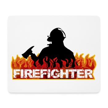 Fireman - Mouse Pad (horizontal) - white - Front
