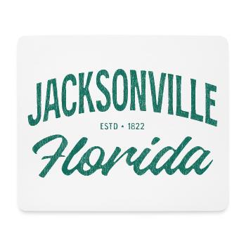 Jacksonville Florida Vintage Script - Mousepad (Querformat) - Weiß - Vorne