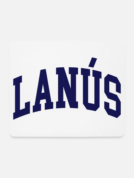 Lanús - Mousepad (Querformat) - Weiß