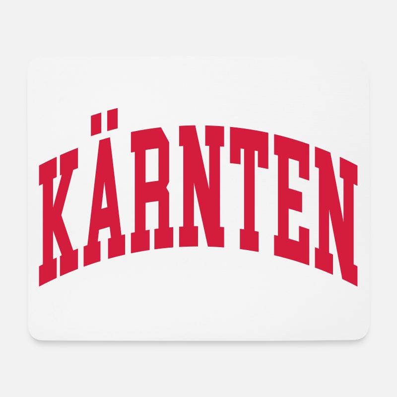Kärnten - Mousepad (Querformat) - Weiß