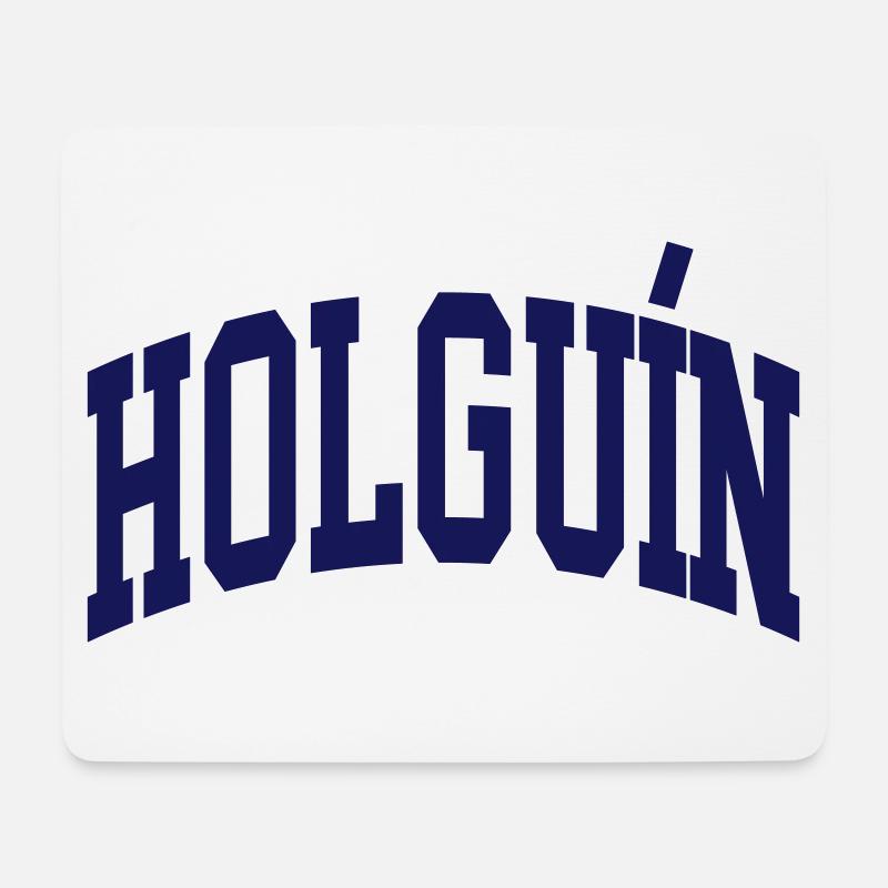 Holguin - Mousepad (Querformat) - Weiß