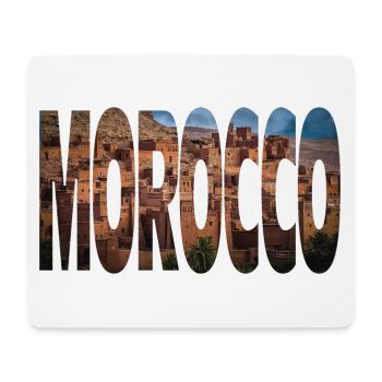 Marokko - Mousepad (Querformat) - Weiß - Vorne