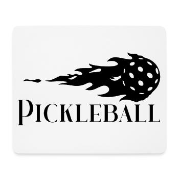 Pickleball - Mousepad (Querformat) - Weiß - Vorne