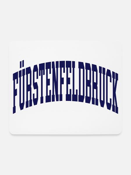 Fürstenfeldbruck - Mousepad (Querformat) - Weiß