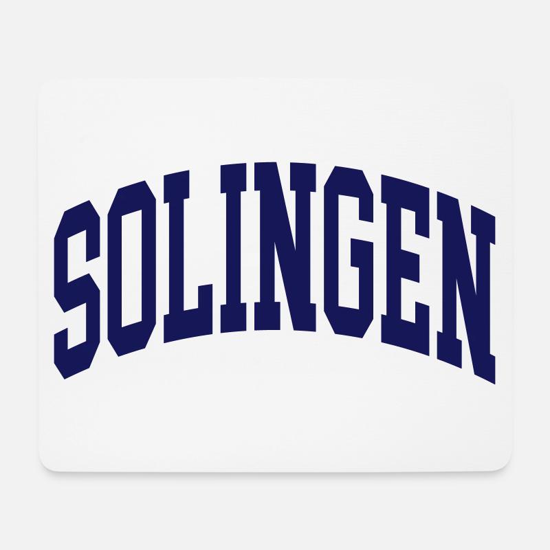 Solingen - Mousepad (Querformat) - Weiß