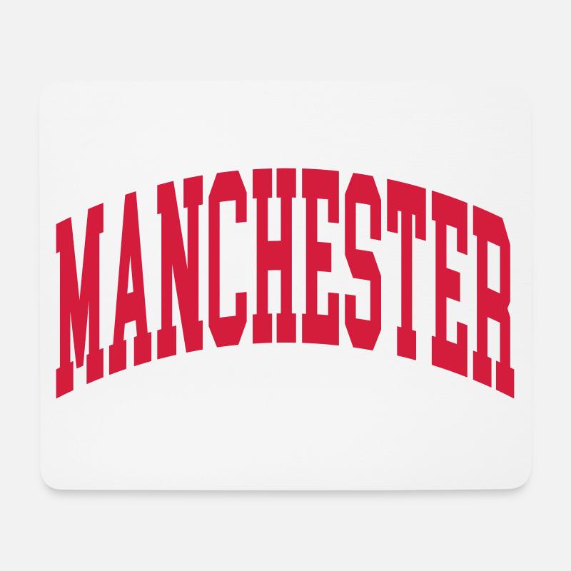 Manchester - Mouse Pad (horizontal) - white