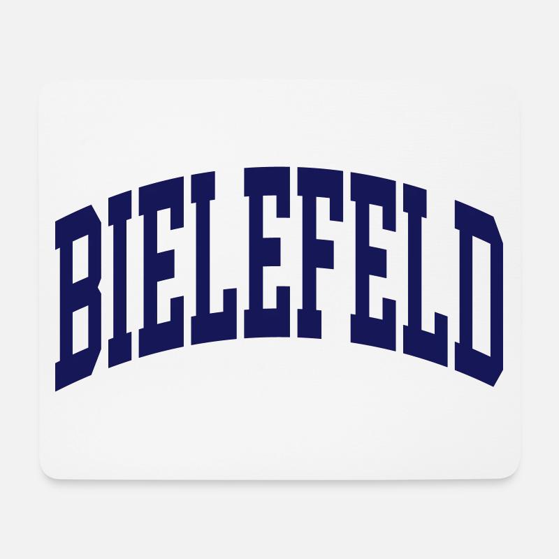 Bielefeld - Mousepad (Querformat) - Weiß