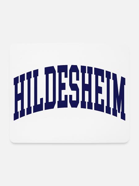 Hildesheim - Mousepad (Querformat) - Weiß