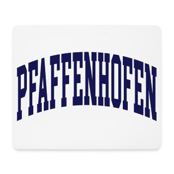Pfaffenhofen - Mousepad (Querformat) - Weiß - Vorne