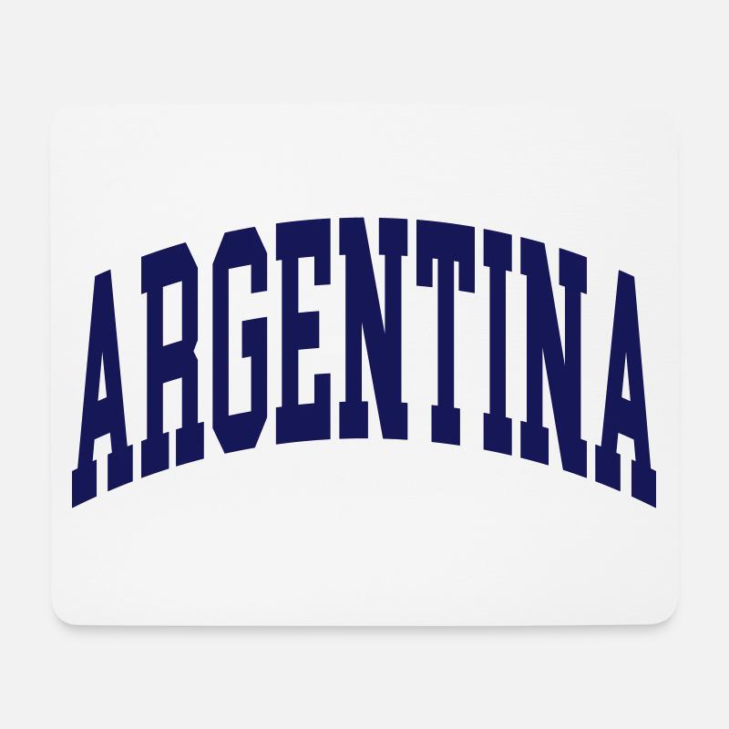 Argentinien - Mousepad (Querformat) - Weiß