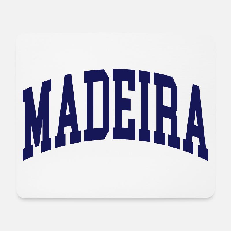 Madeira - Mousepad (Querformat) - Weiß