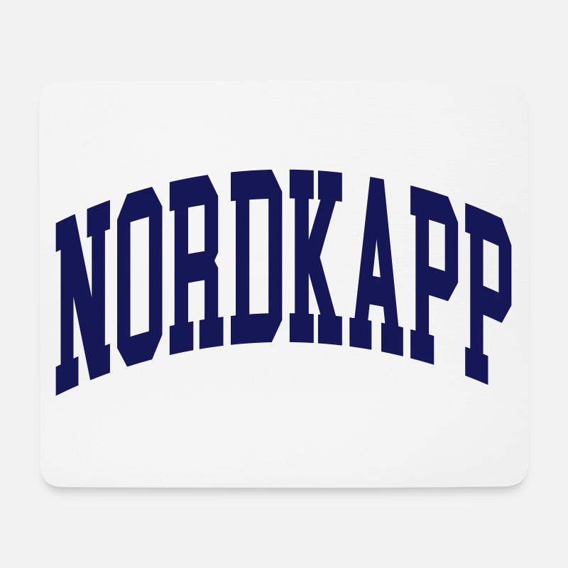 North Cape - Mouse Pad (horizontal) - white