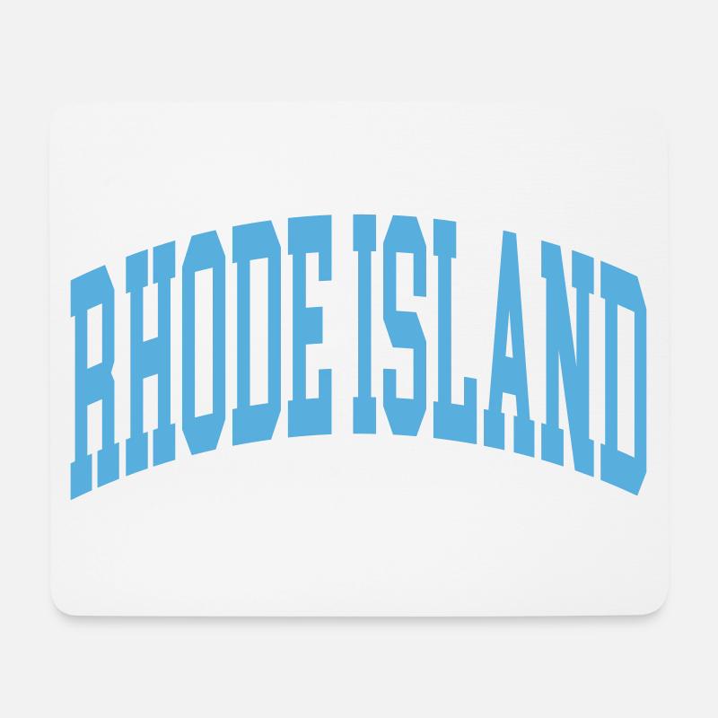 Rhode Island - Mousepad (Querformat) - Weiß