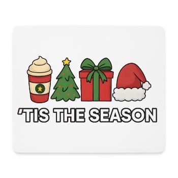 Festive Icons Christmas Cheer, Love Xmas  - Mouse Pad (horizontal) - white - Front