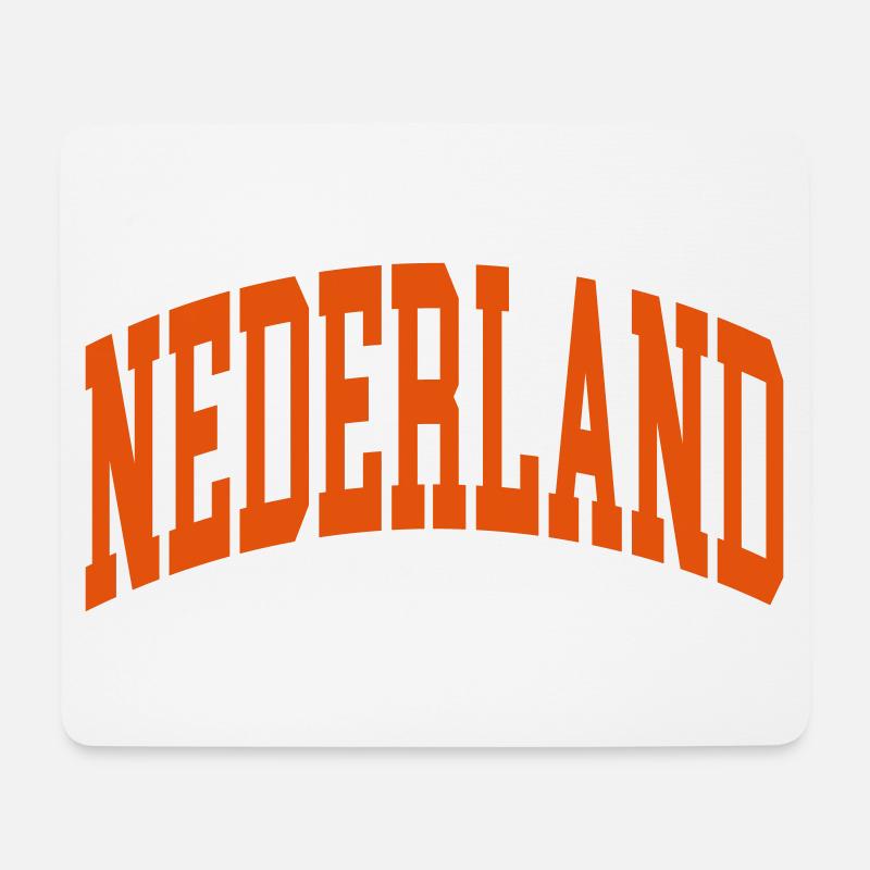 Niederlande - Mousepad (Querformat) - Weiß