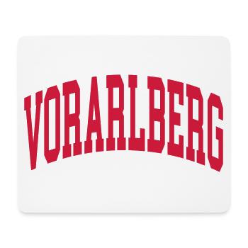 Vorarlberg - Mousepad (Querformat) - Weiß - Vorne
