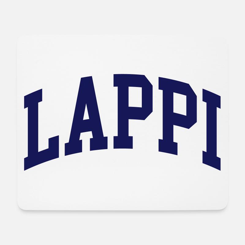Lappland - Mousepad (Querformat) - Weiß