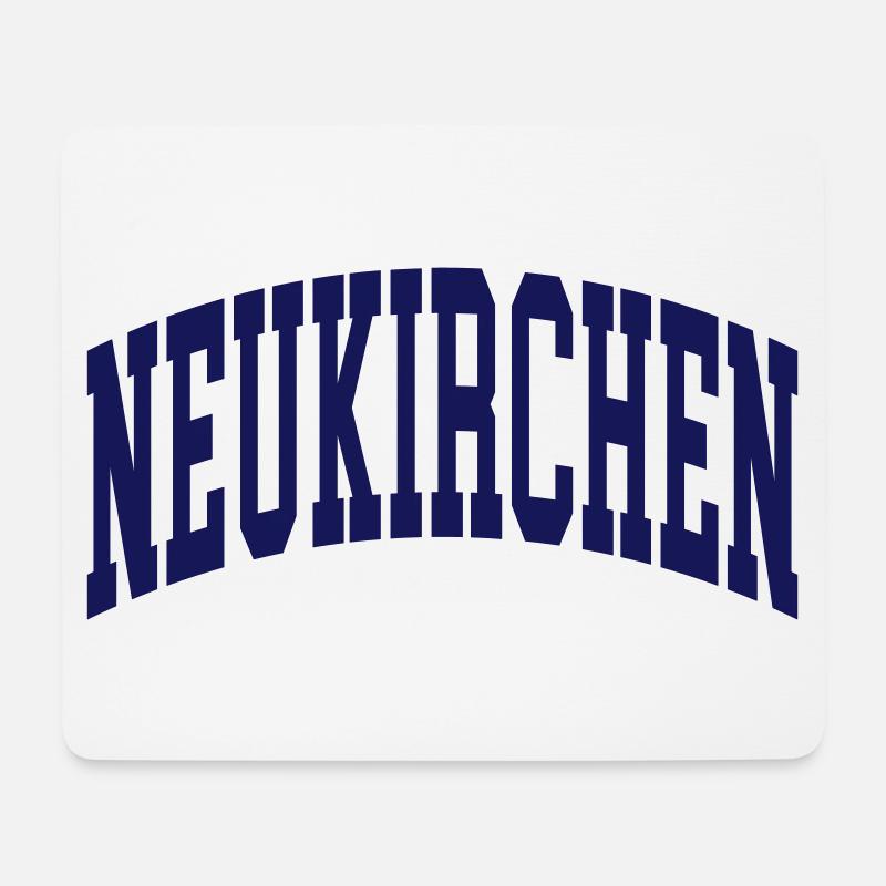 Neukirchen - Mousepad (Querformat) - Weiß