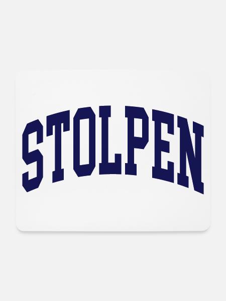 Stolpen - Mousepad (Querformat) - Weiß