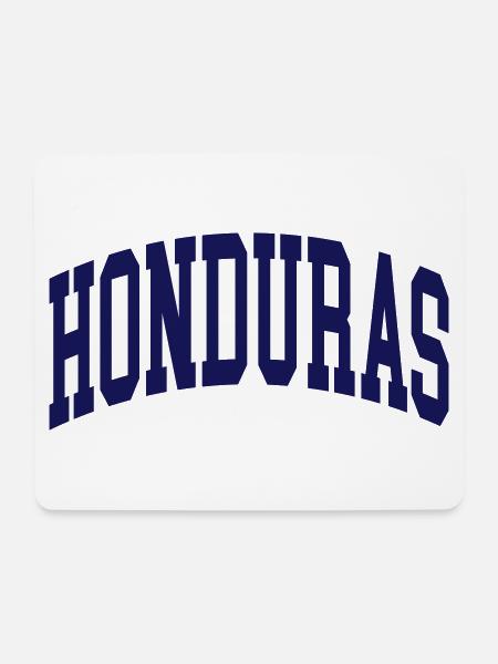 Honduras - Mousepad (Querformat) - Weiß