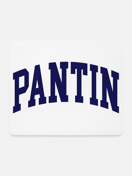 Pantin - Mousepad (Querformat) - Weiß