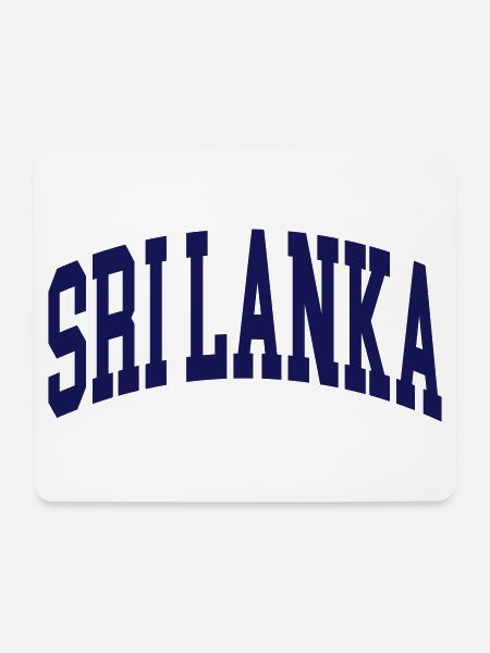 Sri Lanka - Mousepad (Querformat) - Weiß