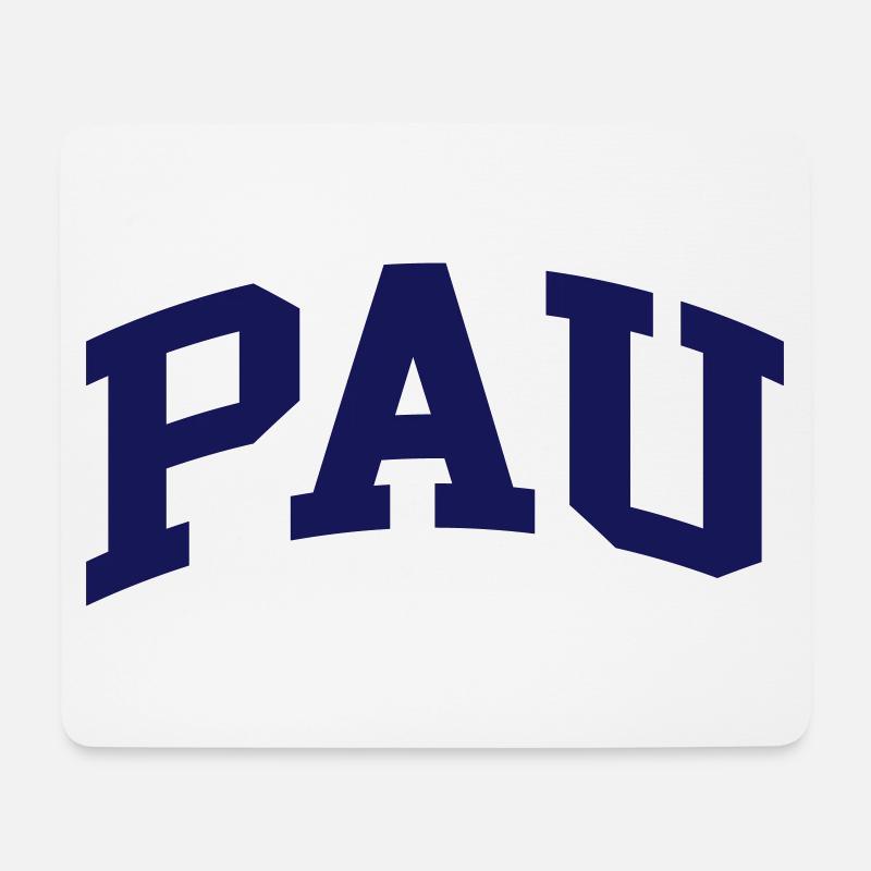 Pau - Mousepad (Querformat) - Weiß