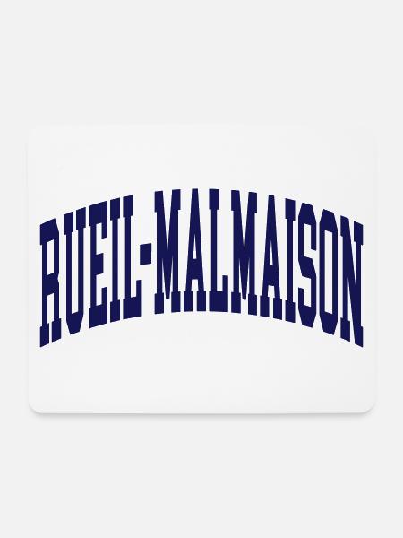 Rueil-Malmaison - Mousepad (Querformat) - Weiß