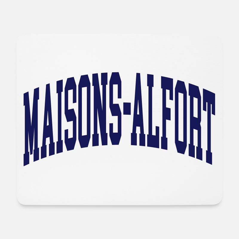 Maisons-Alfort - Mousepad (Querformat) - Weiß