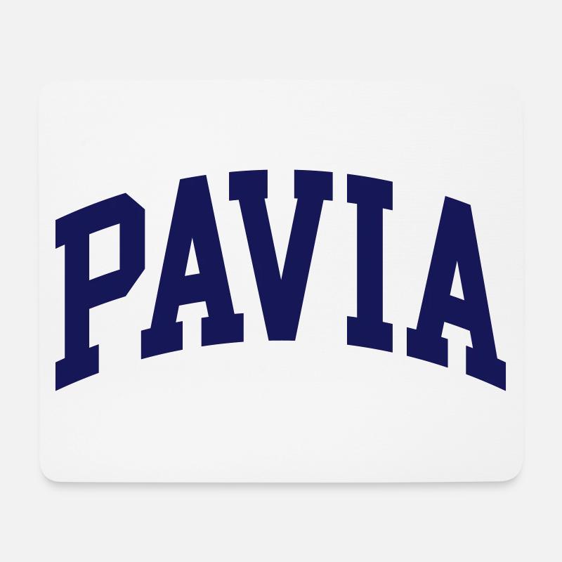 Pavia - Mousepad (Querformat) - Weiß