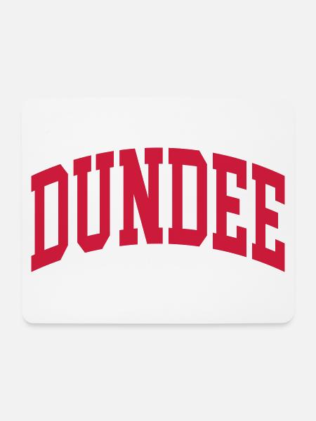 Dundee - Mousepad (Querformat) - Weiß