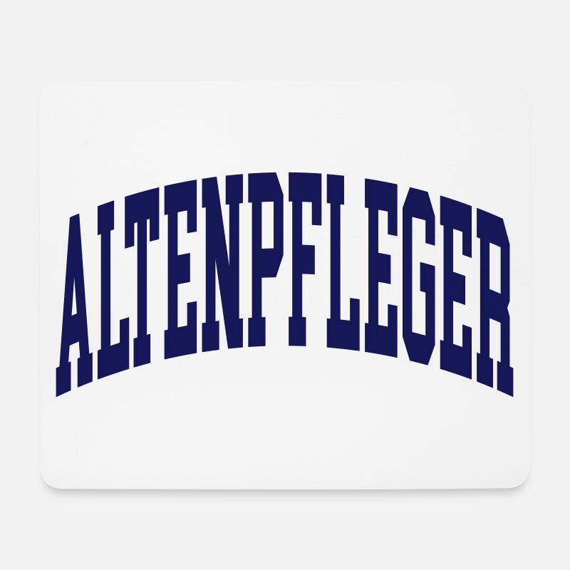Altenpfleger - Mousepad (Querformat) - Weiß