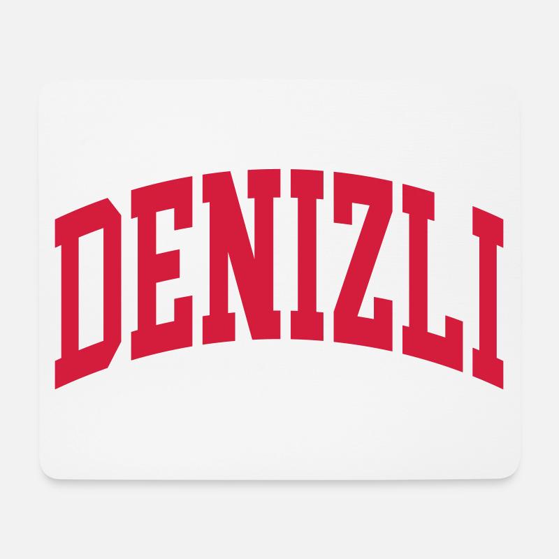 Denizli - Mousepad (Querformat) - Weiß